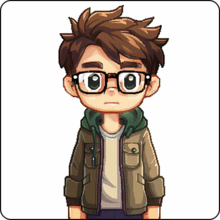 Illustrated portrait of Arnaud.